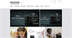 Desktop Screenshot of fujifilm.in