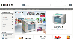 Desktop Screenshot of fujifilm.hr
