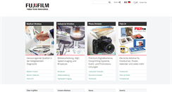 Desktop Screenshot of fujifilm.ch